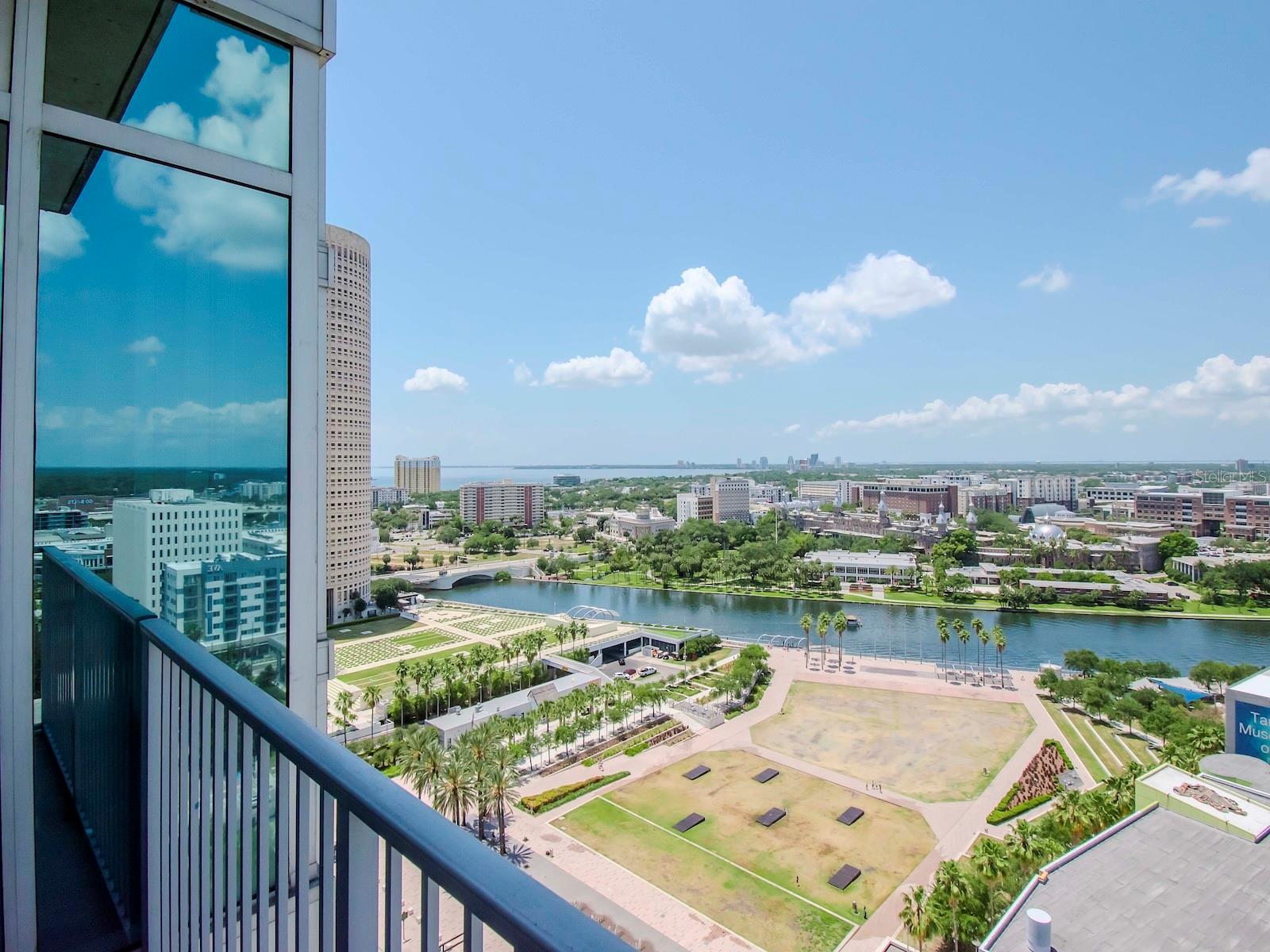View of Curtis Hixon and Hillsborough River