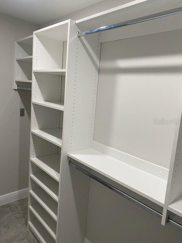 Walk In Custom Cabinetry Closet