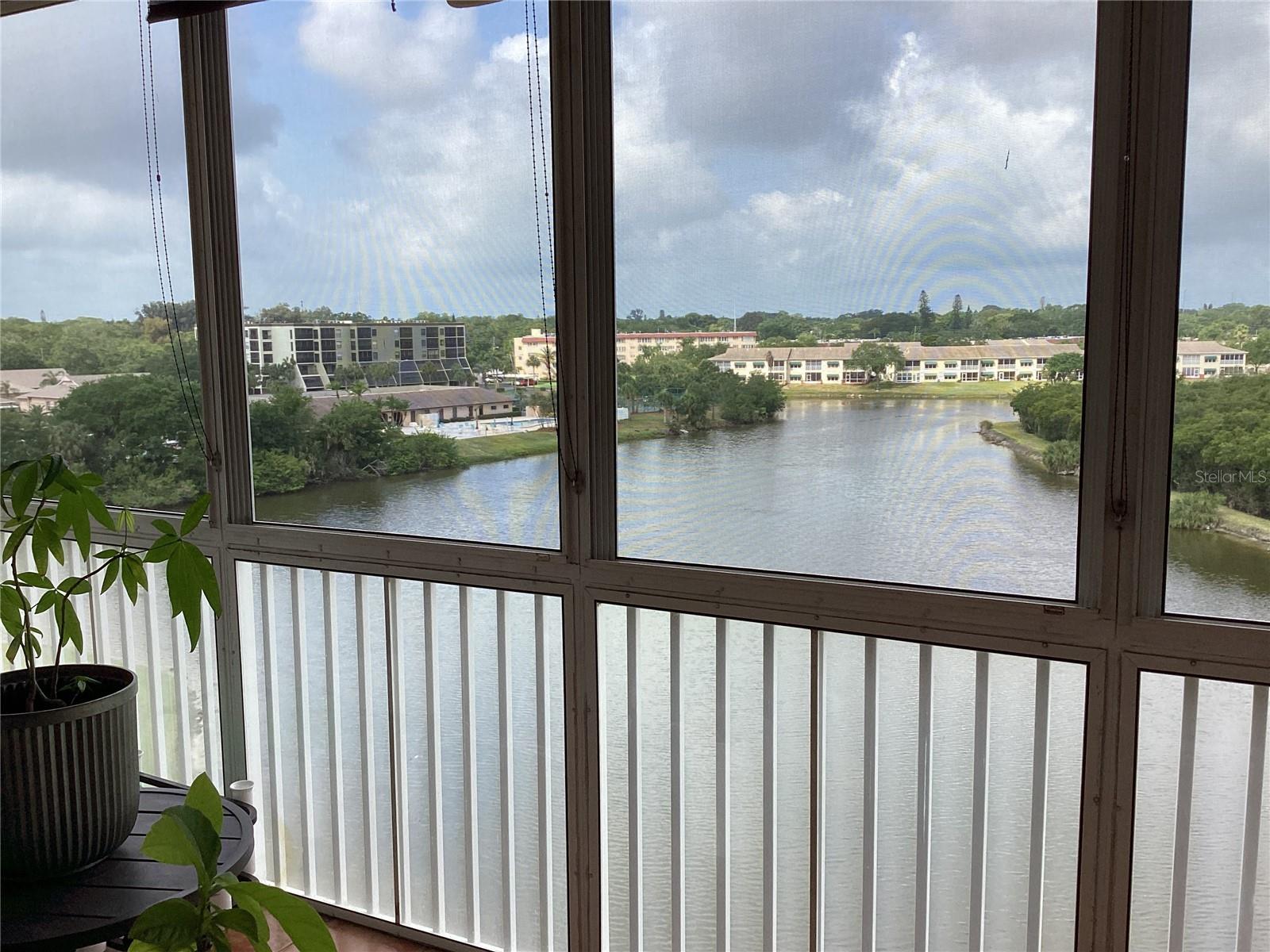 Balcony view to the West