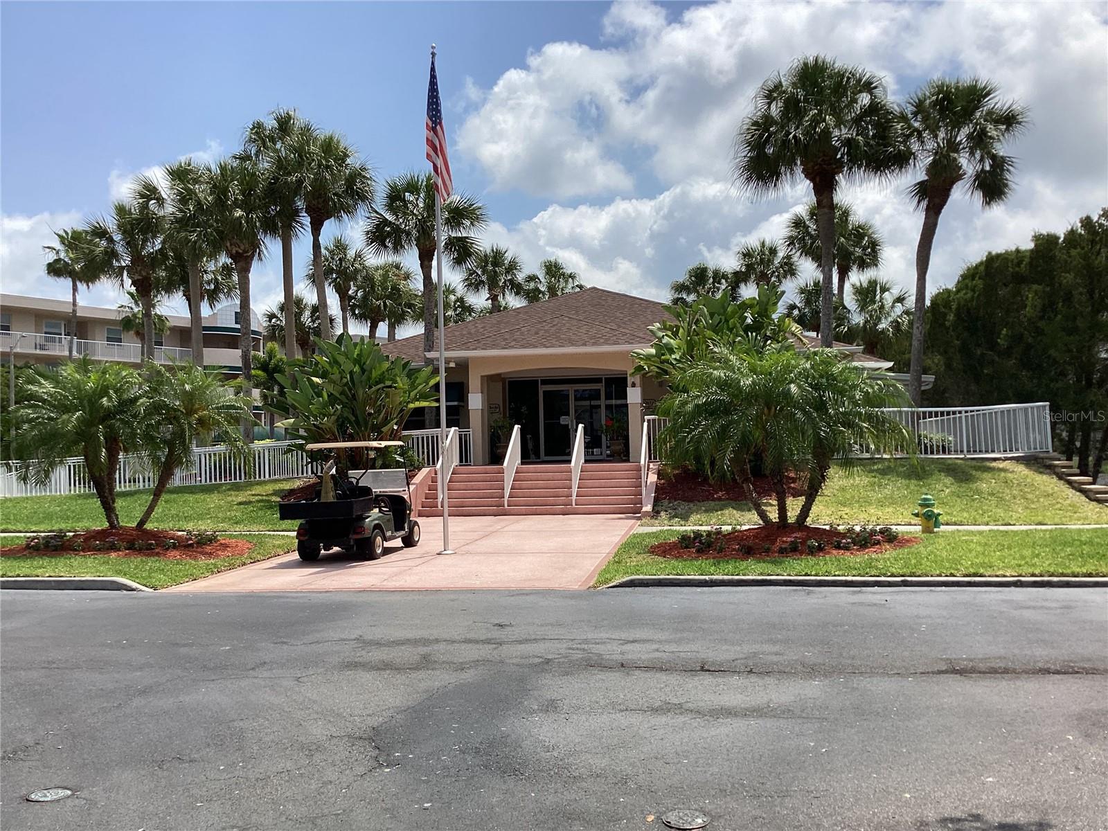 Club House Entrance