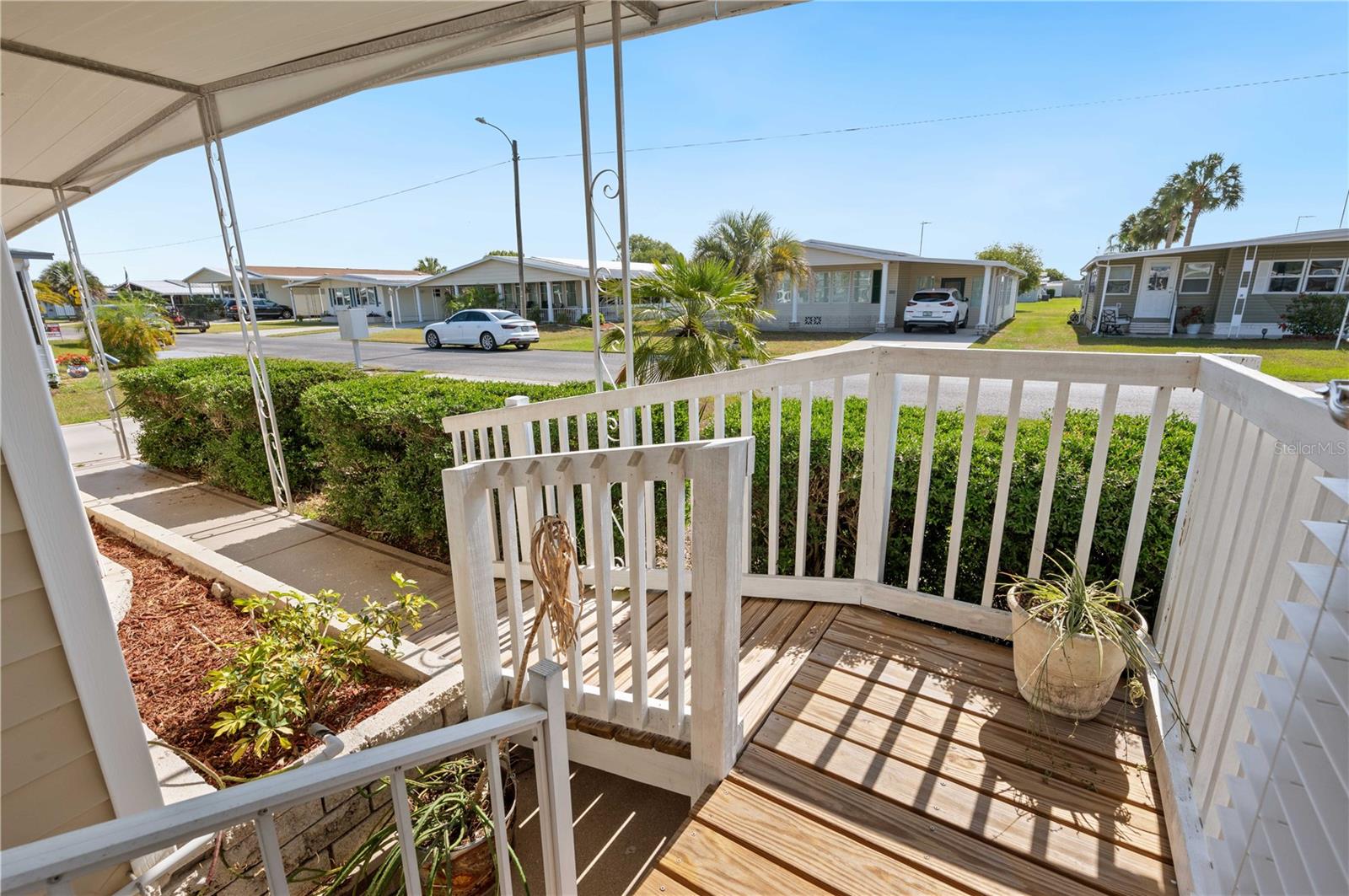 Access ramp on this home.