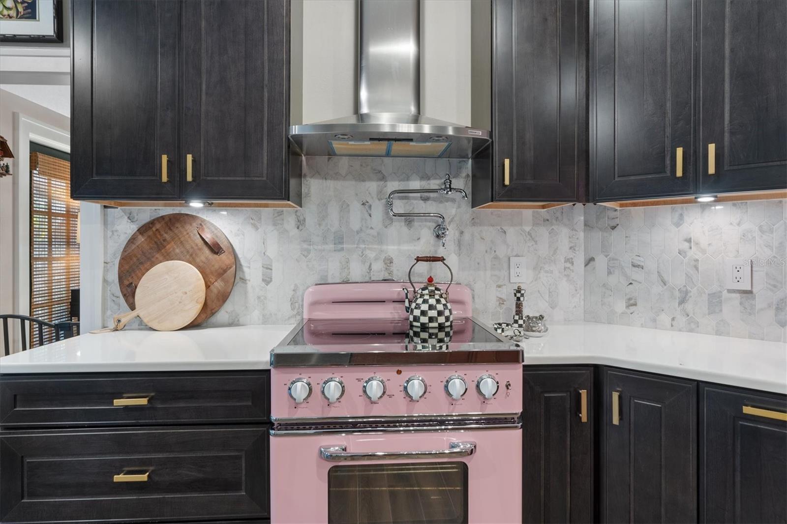 Kitchen.New pink retro applicances are negotiable, $10,000 appliance credit if you prefer