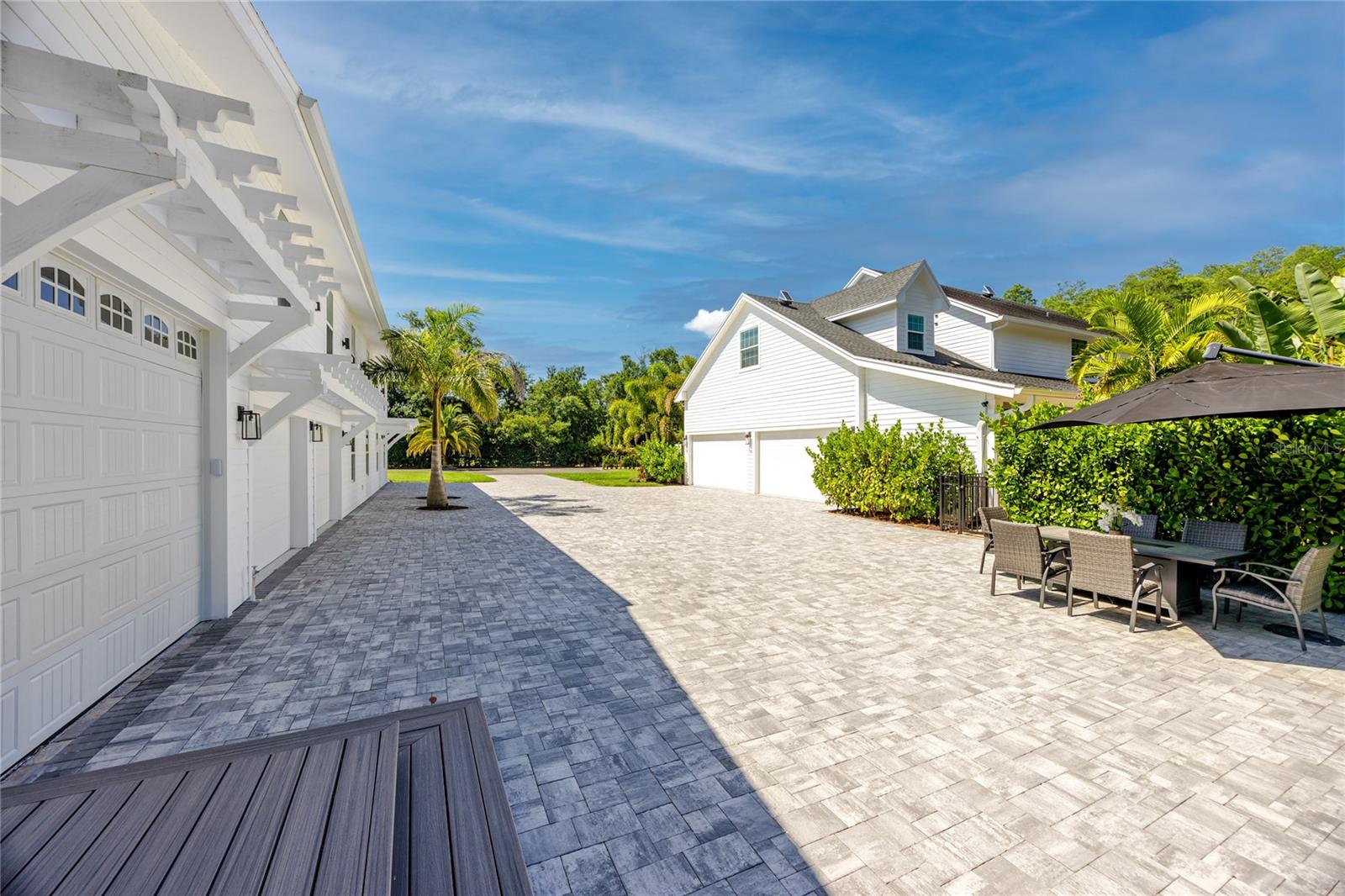 Driveway between homes