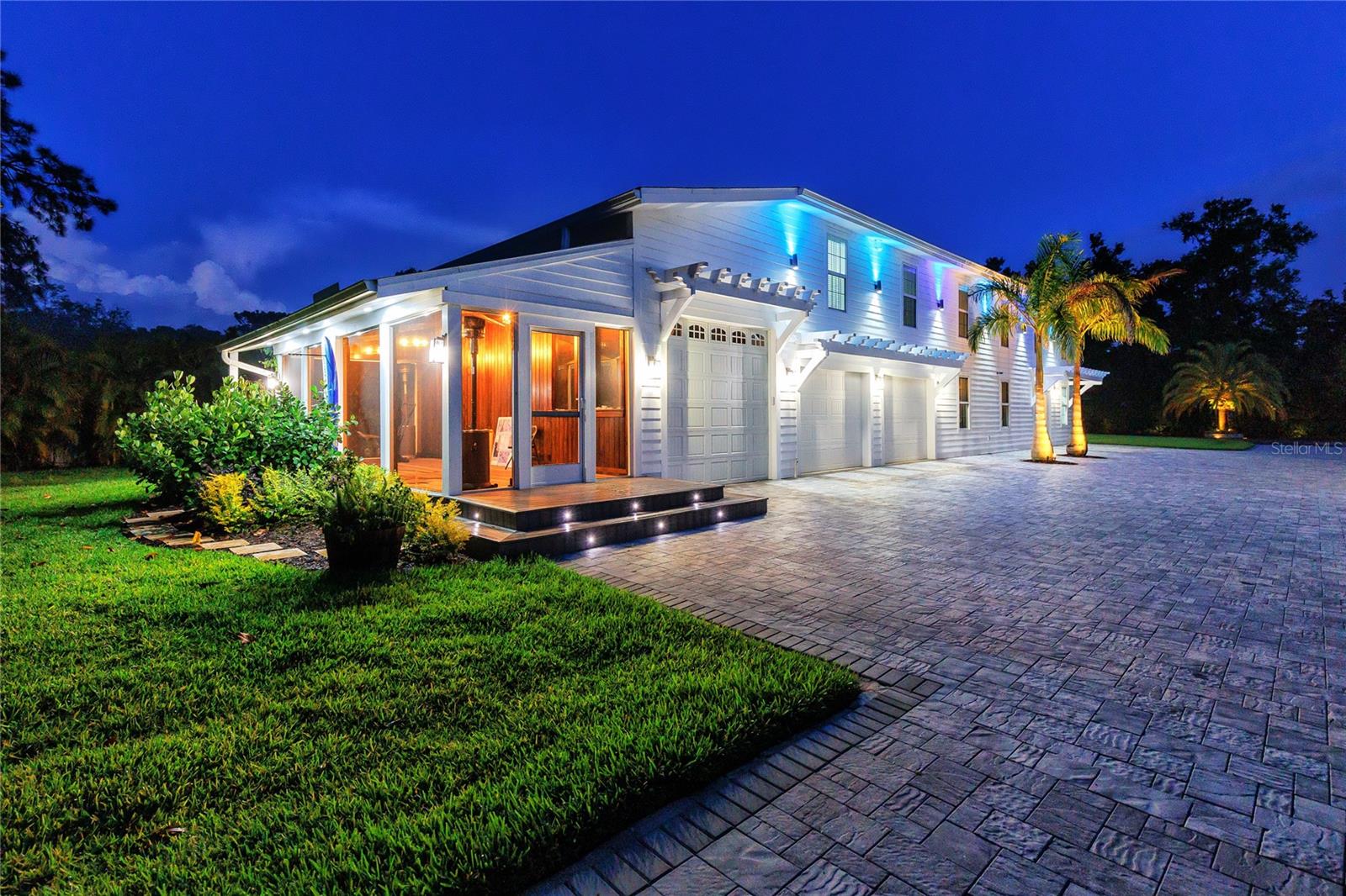 Night view, guest house