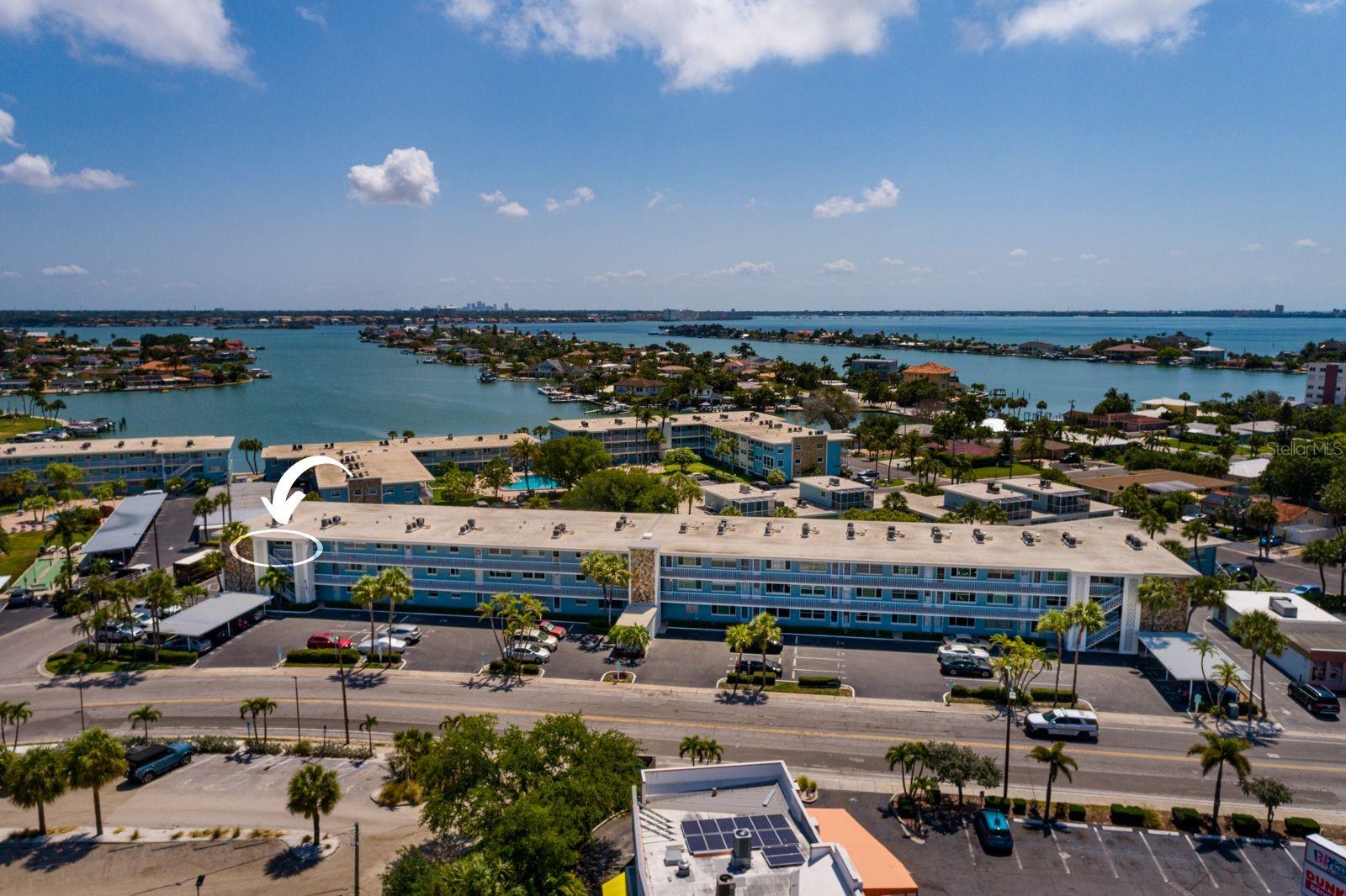 Unit 338 & Sylvette Condos on Boca Ciega Bay.