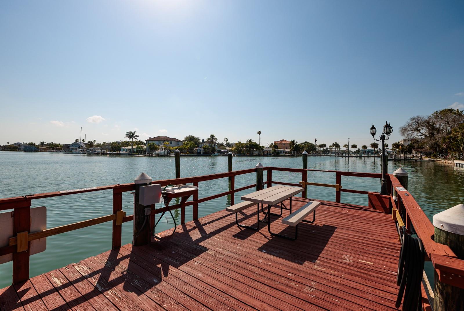 Have a picnic on the pier!