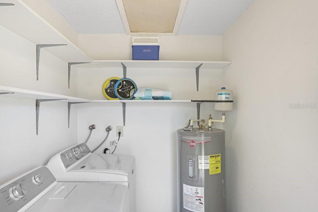 Laundry room & storage