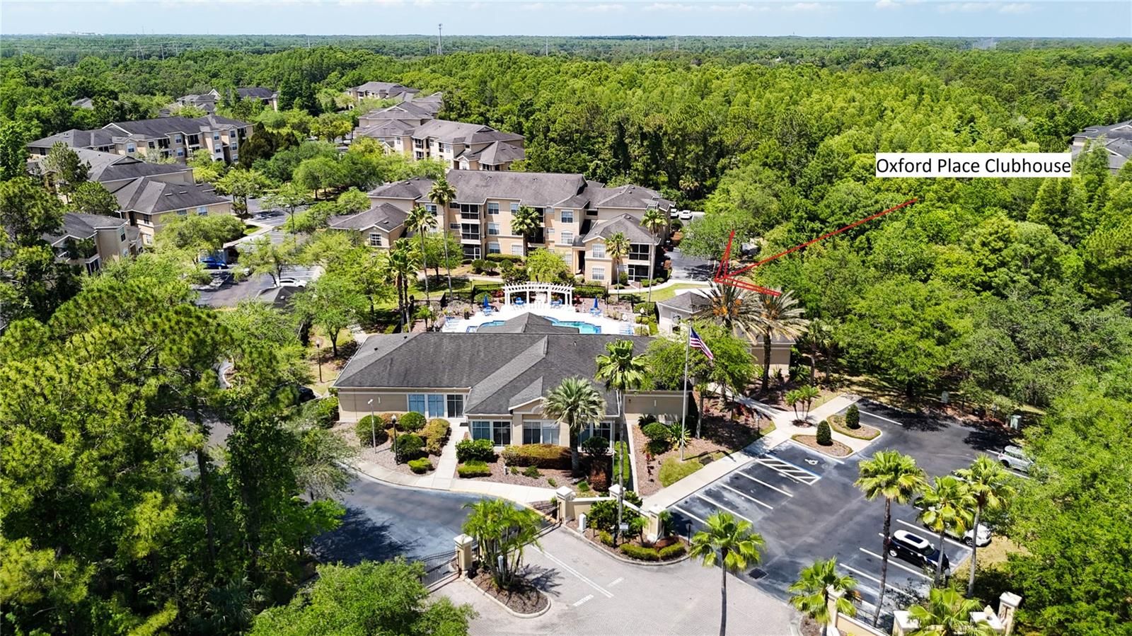 Oxford Place Clubhouse with Community Pool, Sauna, Exercise room.