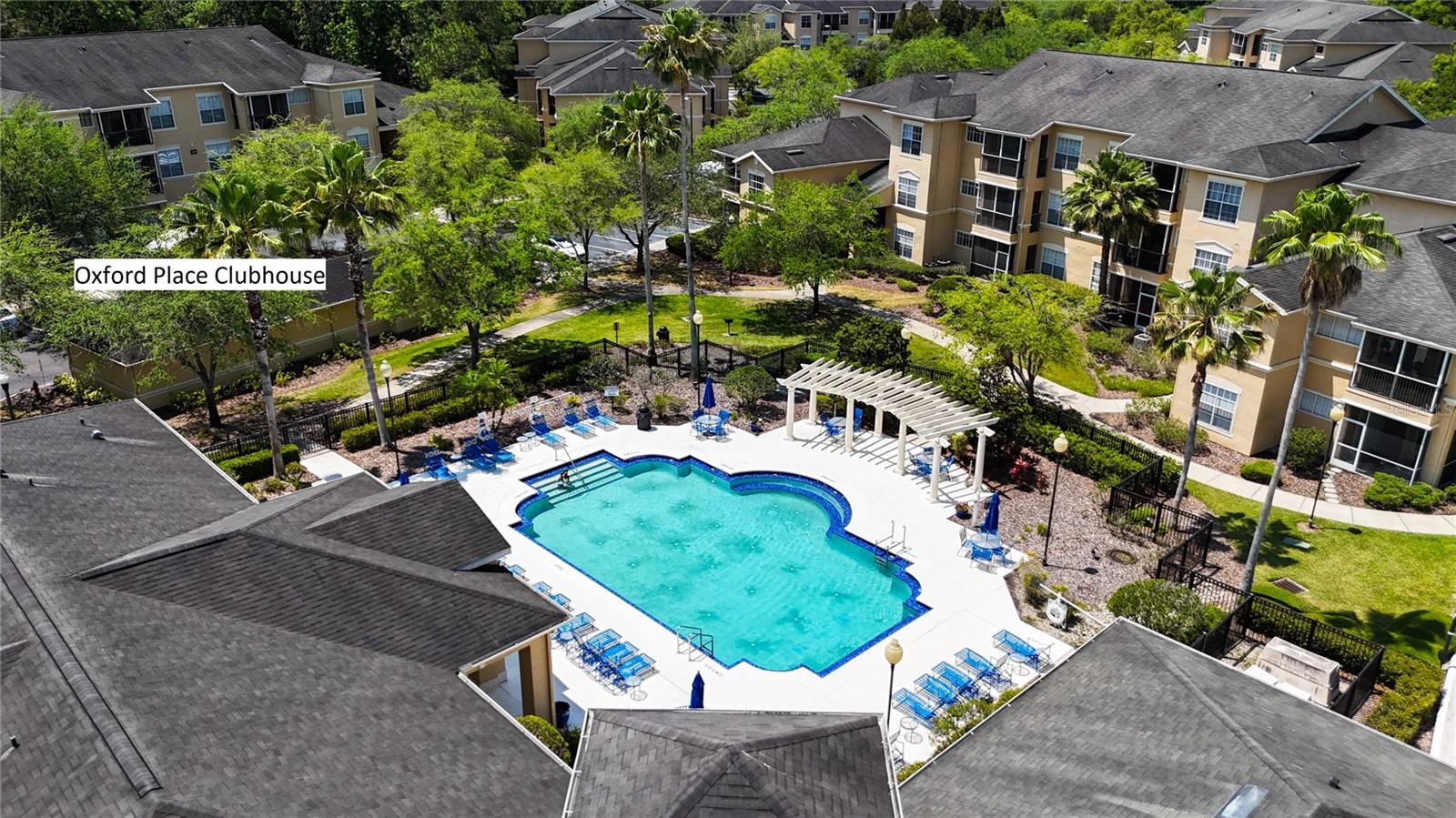 Oxford Place Clubhouse with Community Pool, Sauna, Exercise room.