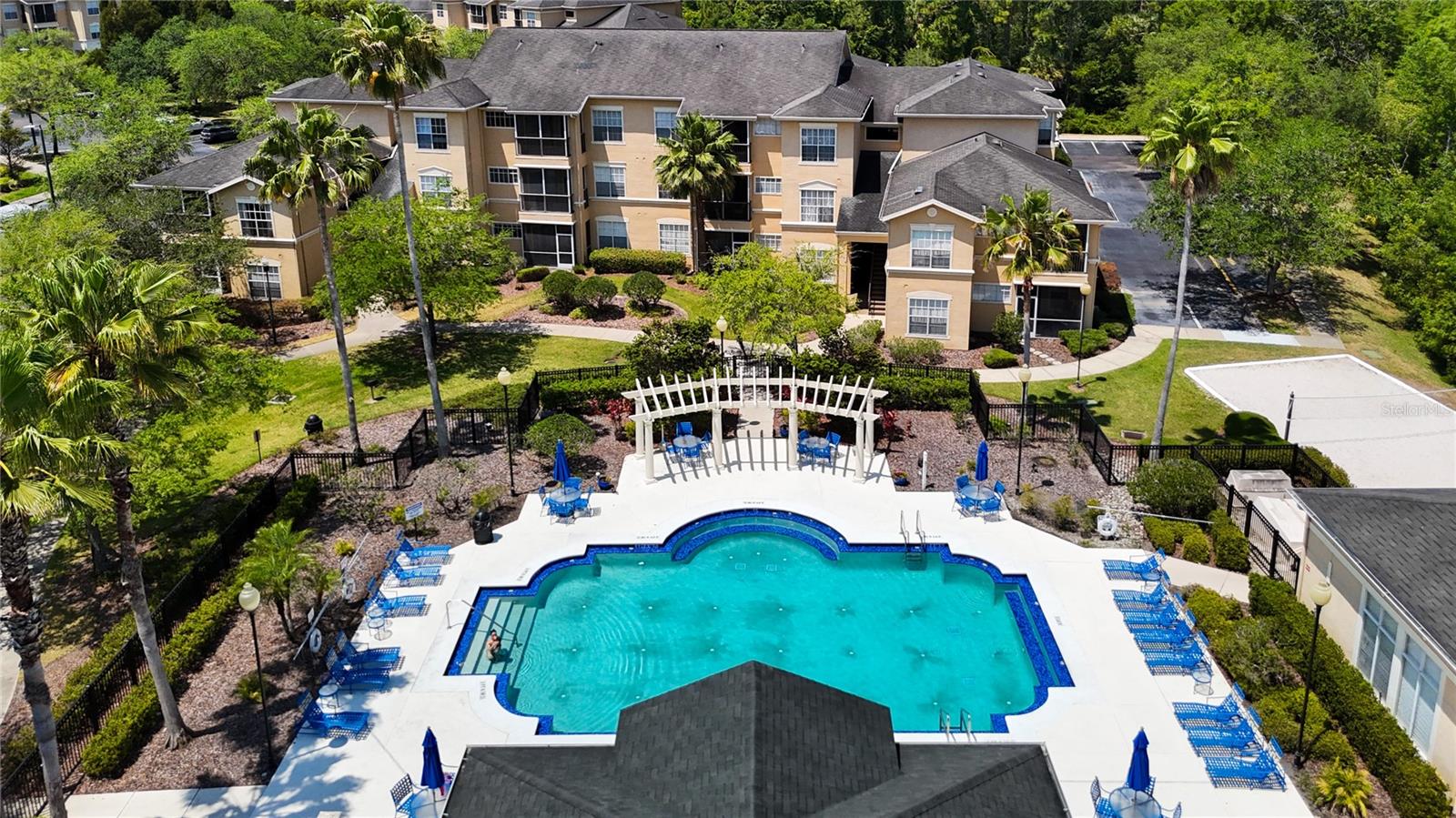 Oxford Place Clubhouse with Community Pool, Sauna, Exercise room.