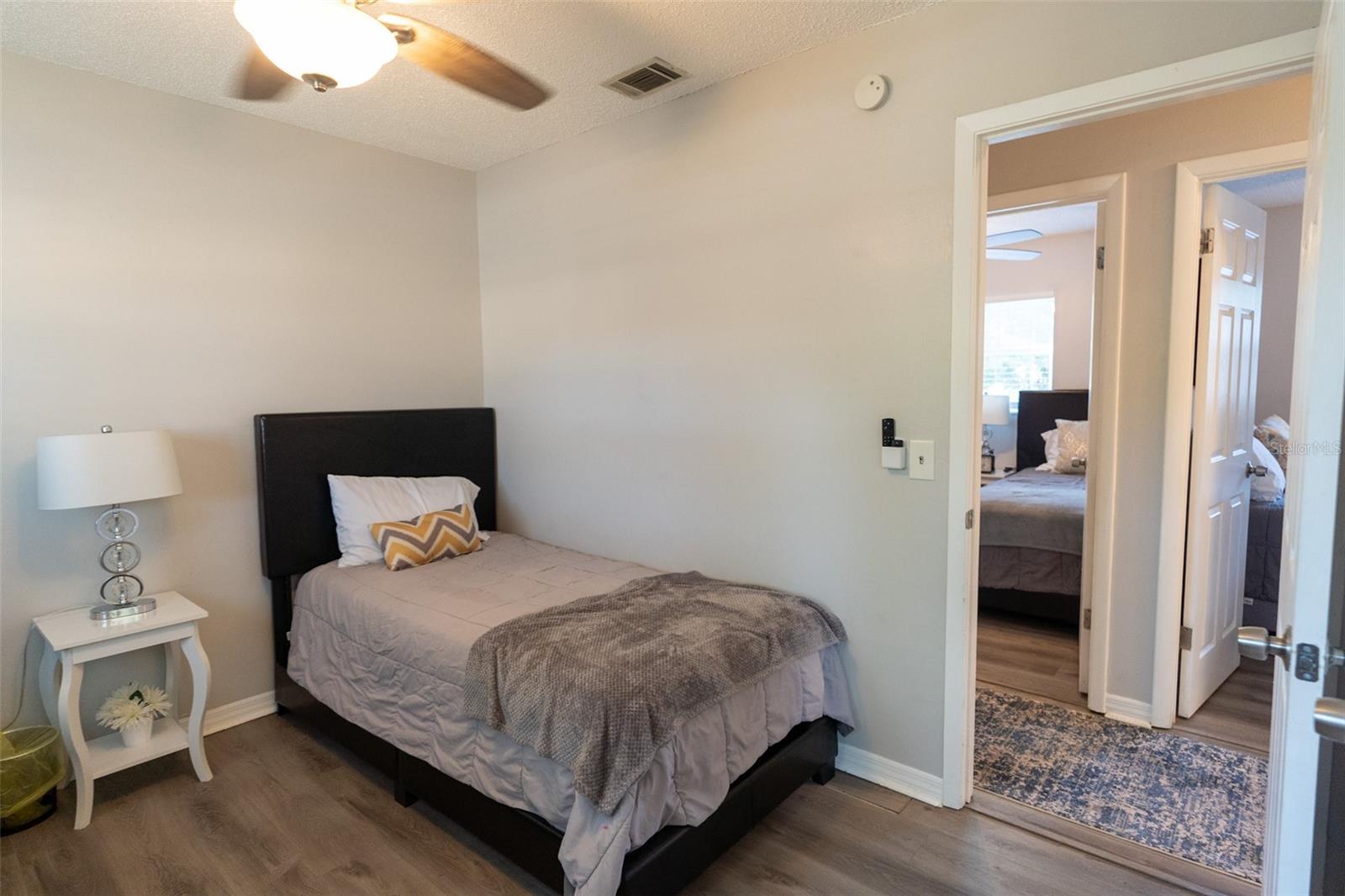 Primary Bedroom, with view of 2nd & 3rd Bedroom