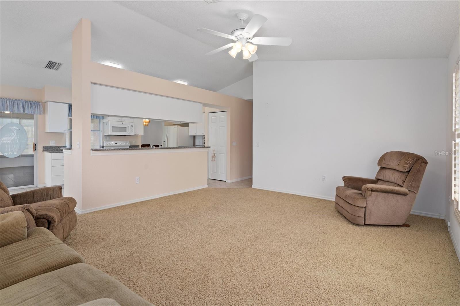 Family room to Kitchen