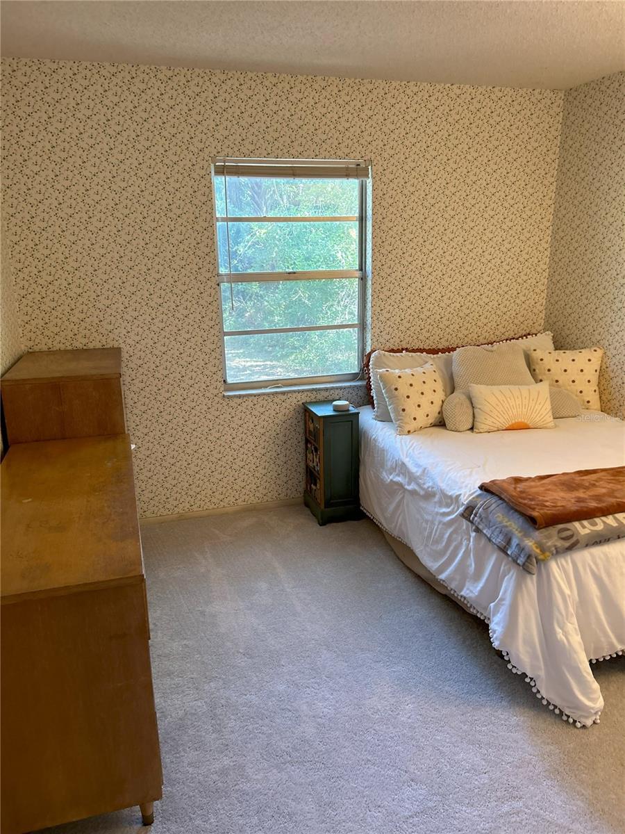 The second bedroom is next to the guest bath, for guests' convenience.