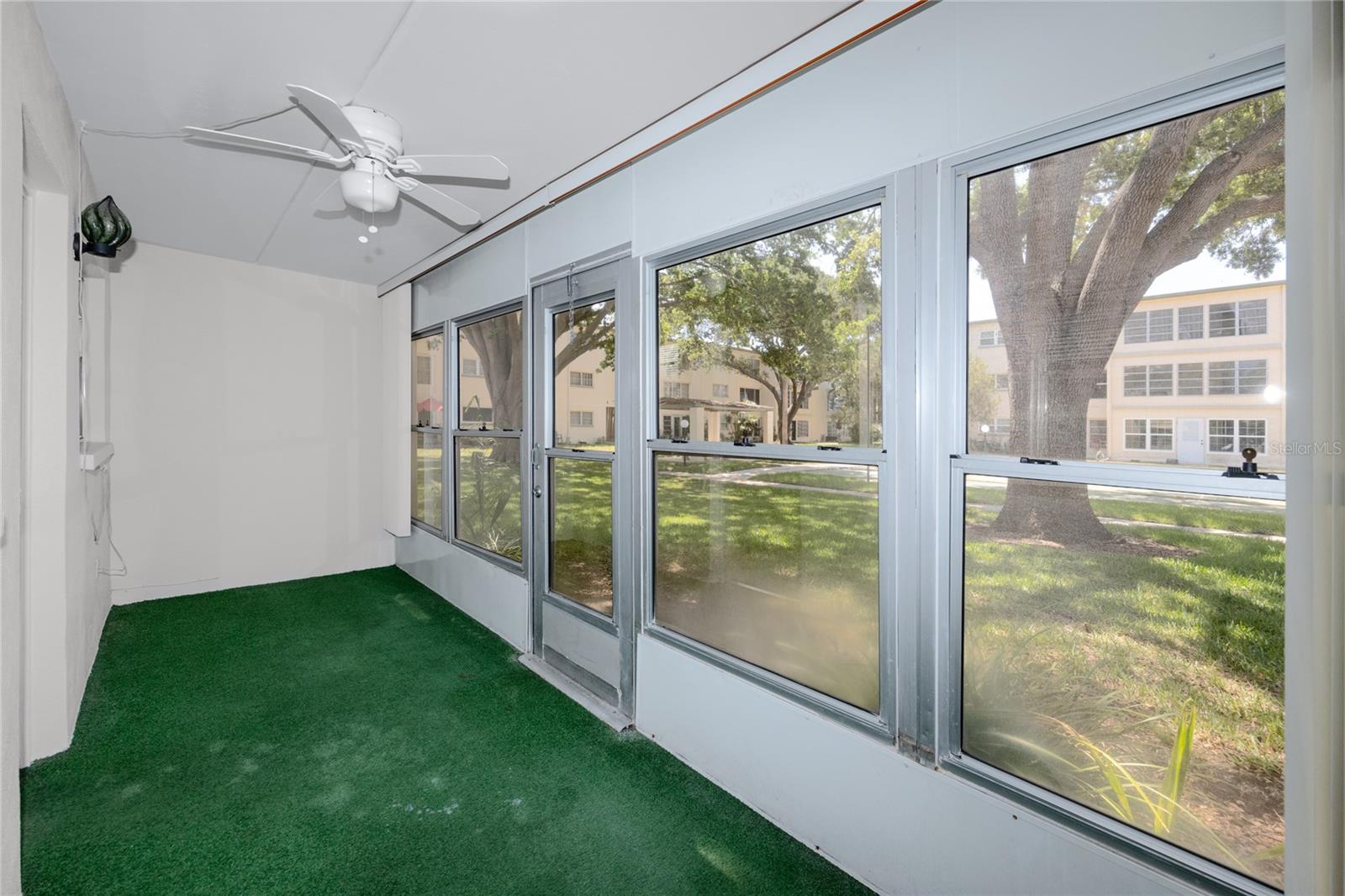 large fully enclosed florida room