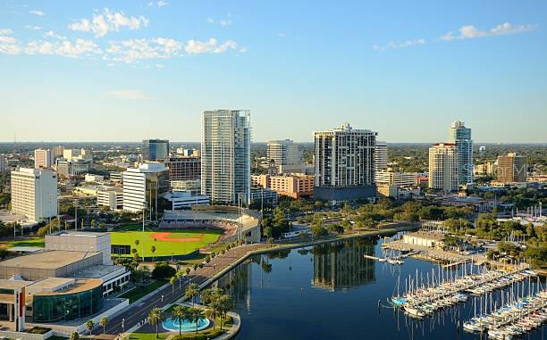 Downtown St.Pete, just 10min away