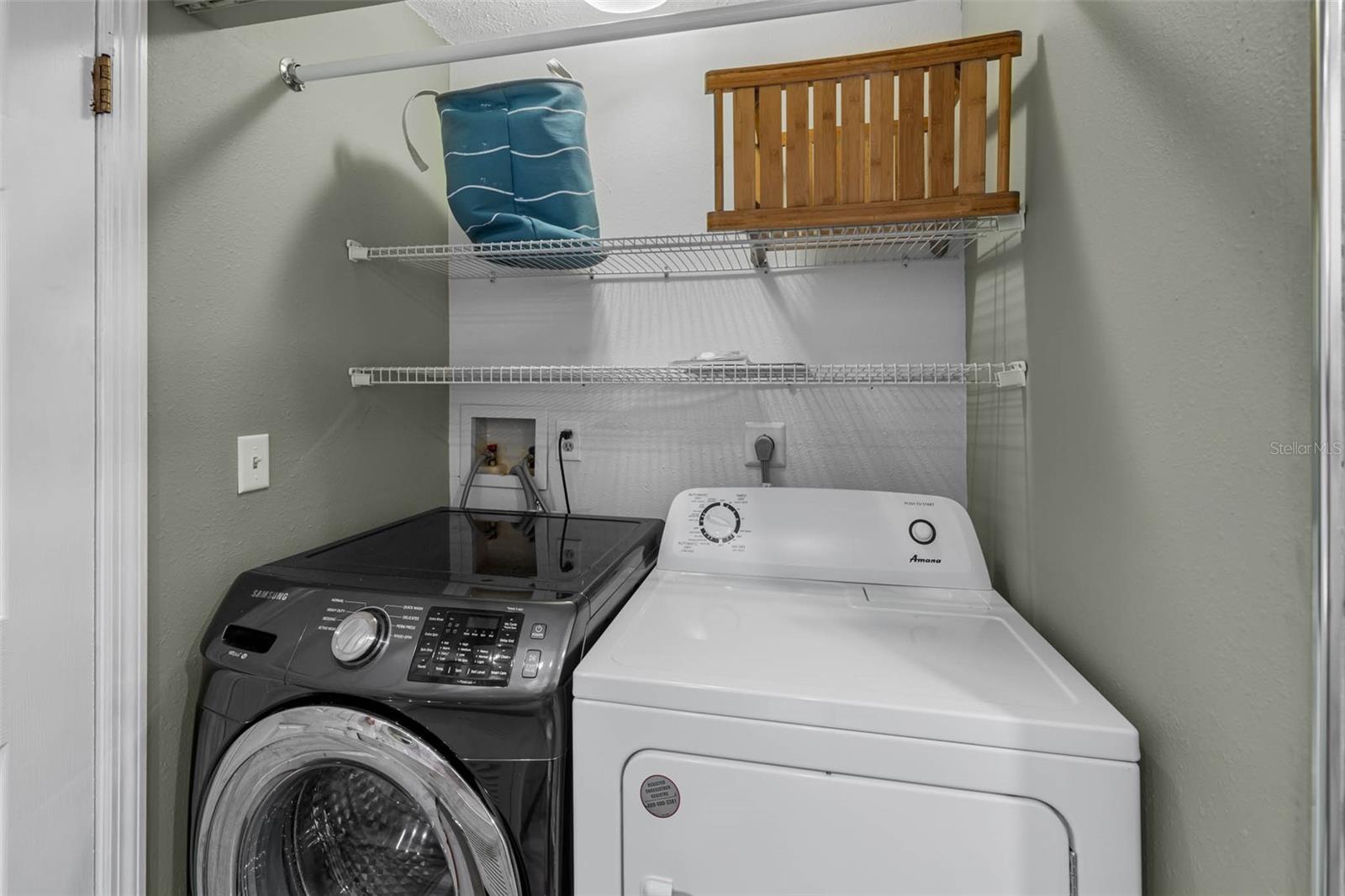 Laundry room.