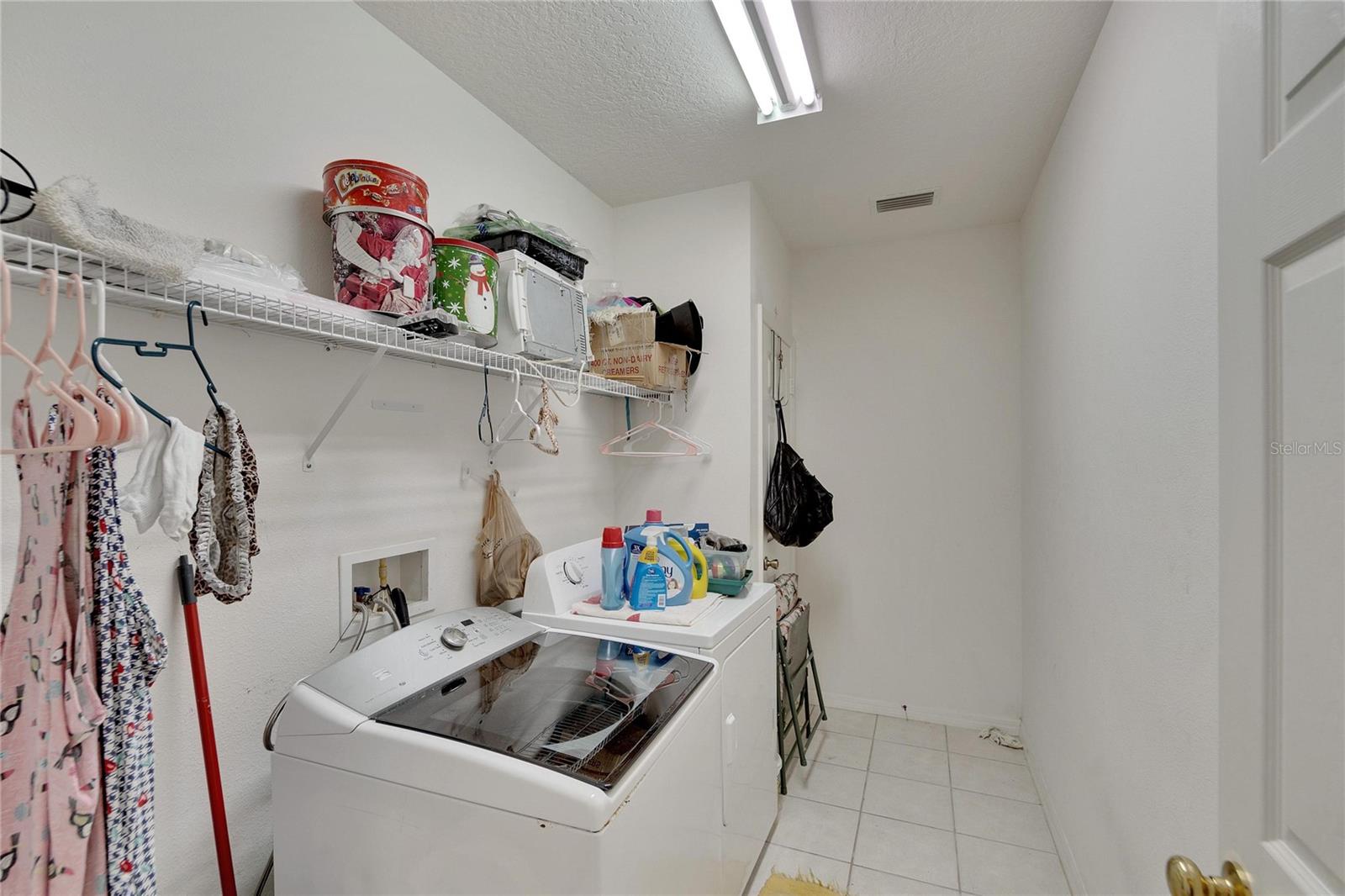 Laundry Room with Closet