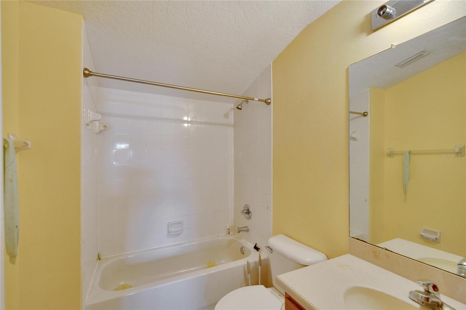 Spare Full Bathroom (3)-Tub w/Shower and Single Vanity