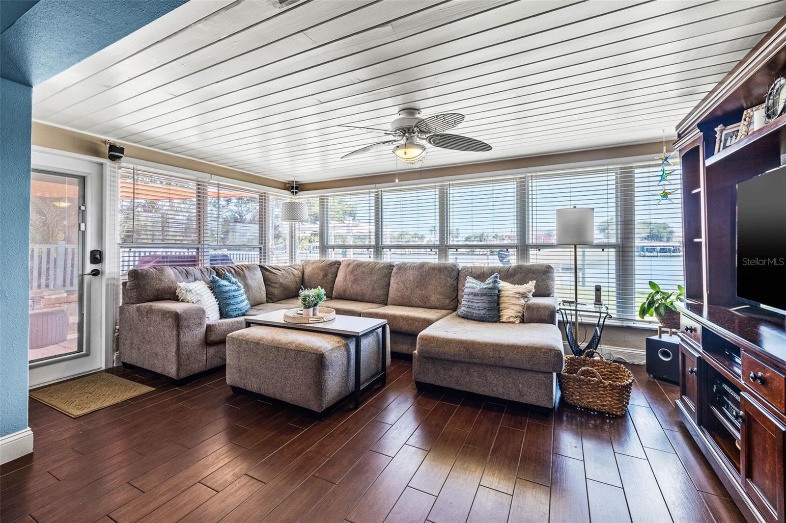 Stunning intracoastal water views from the family room