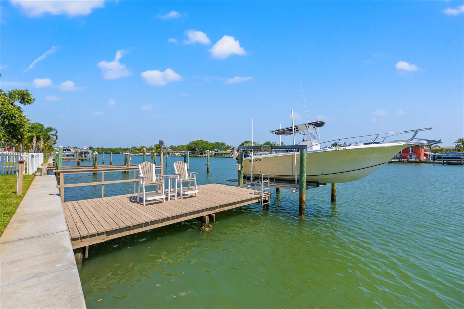 Enjoy peace of mind with a brand new 65 ft. seawall