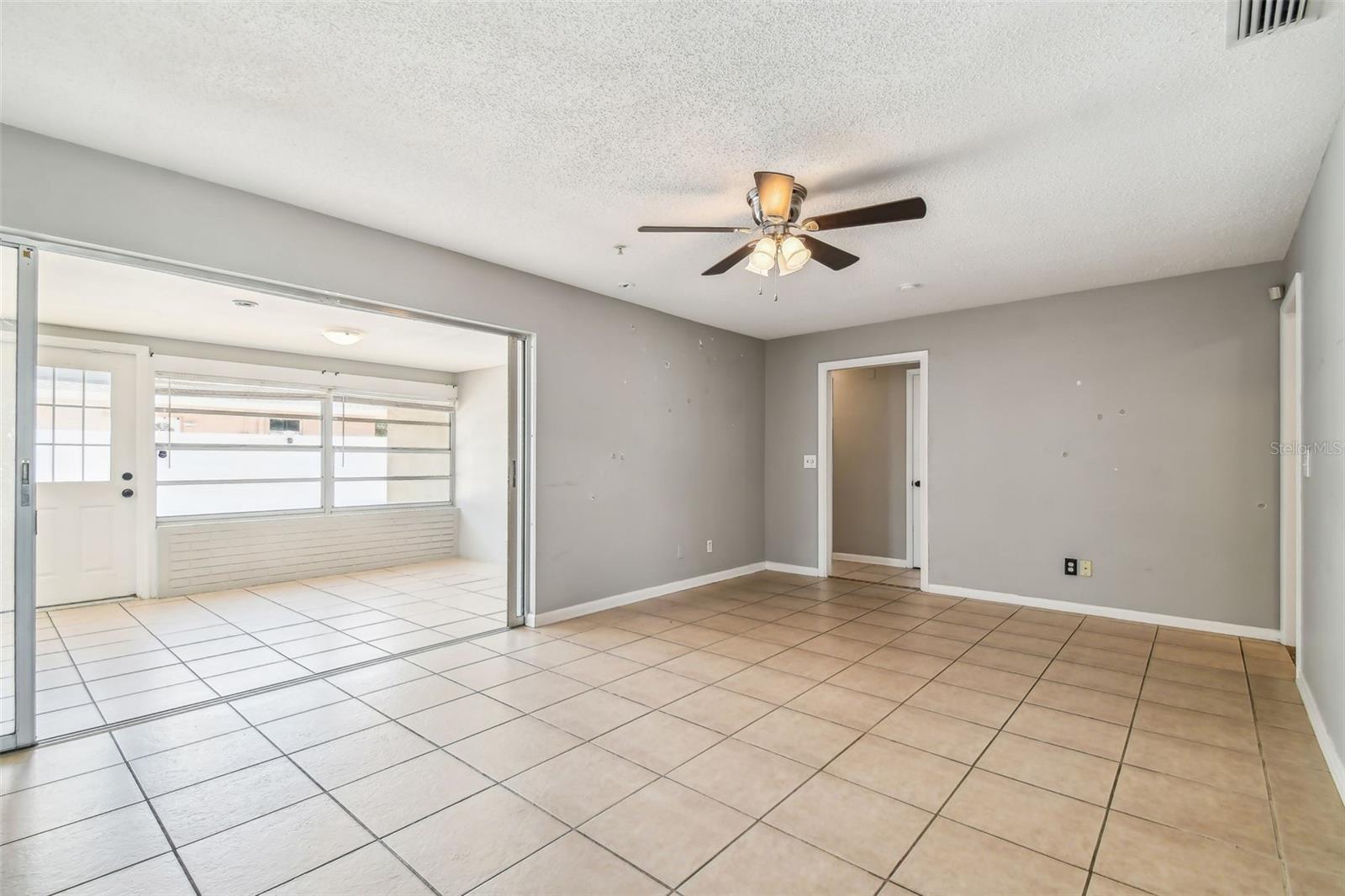 Family Room off kitchen