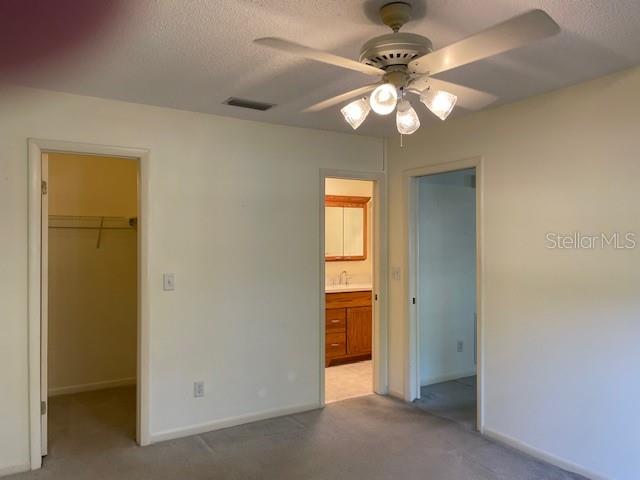 primary bedroom -  full bath - walk-in closet