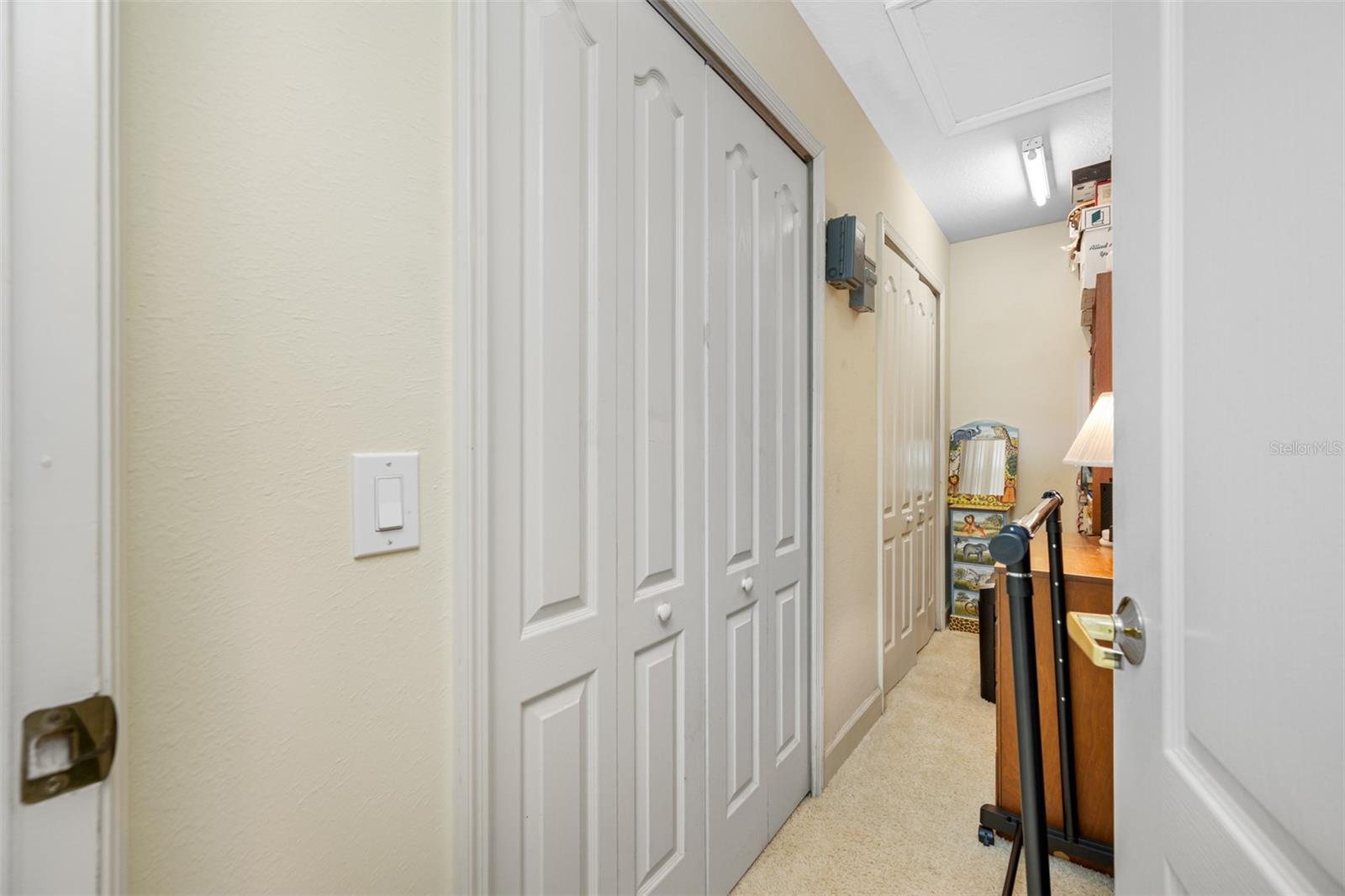 Storage closets within a storage room