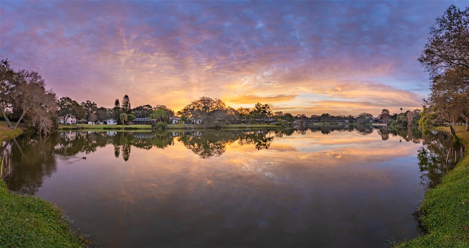 This gorgeous photo is also of Lake Saundra and used with permission by the resident who took it!