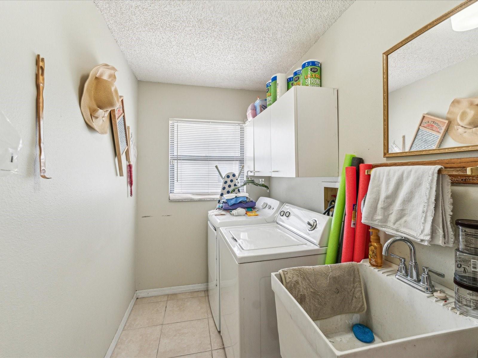 Large Interior Laundry Room