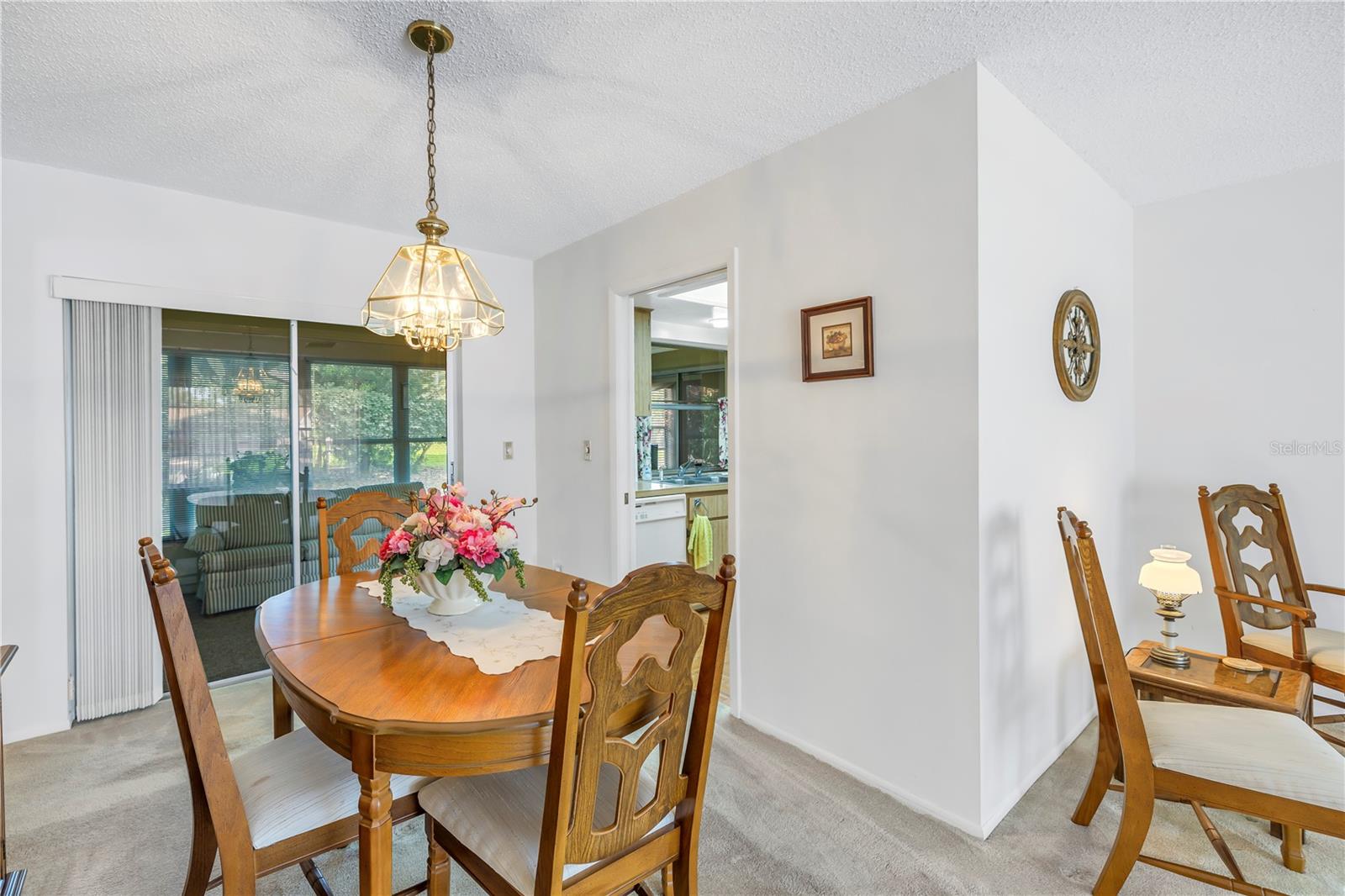 Dining Room Open To Living Room