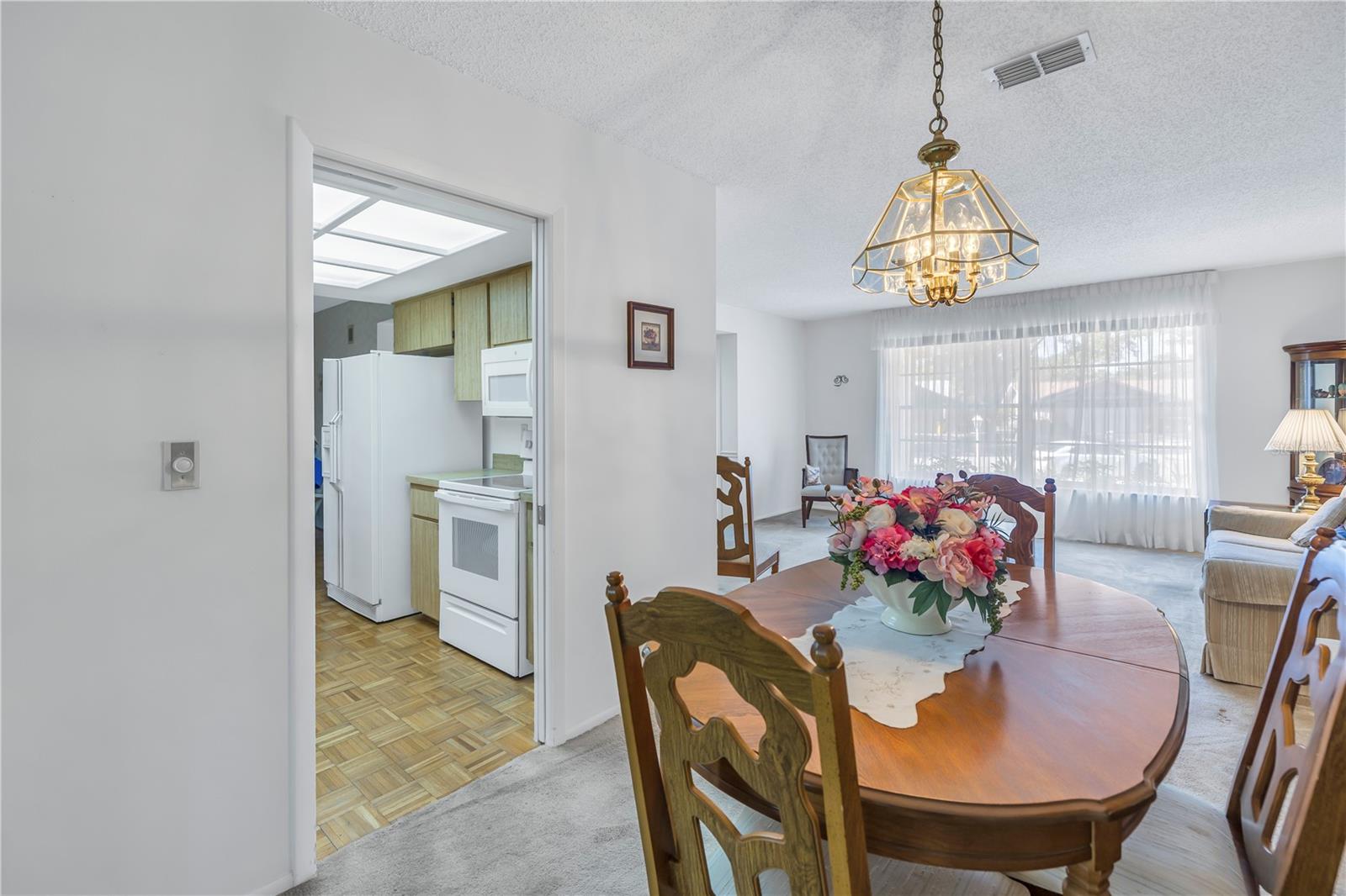 Dining Room Open To Kitchen