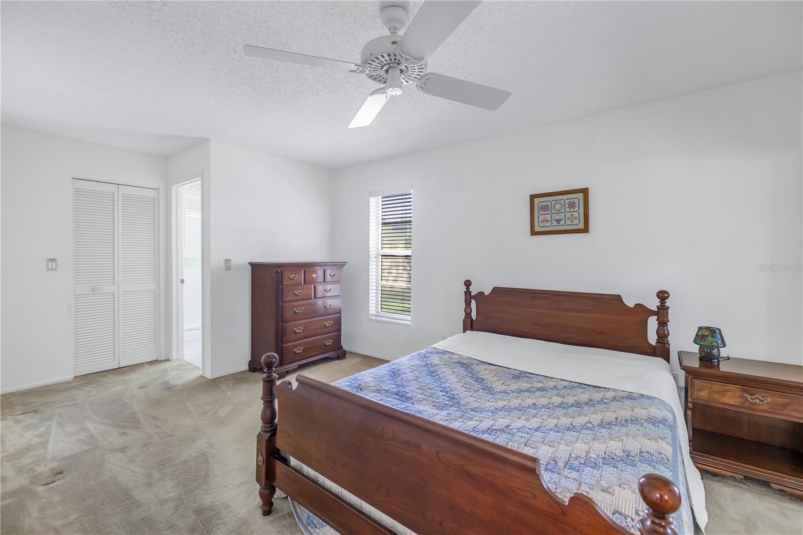 Primary Bedroom With Walk In Closet