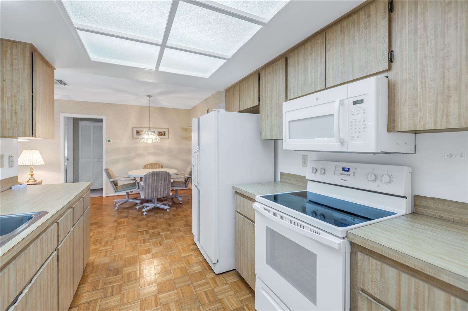 Kitchen Open to Dining Area