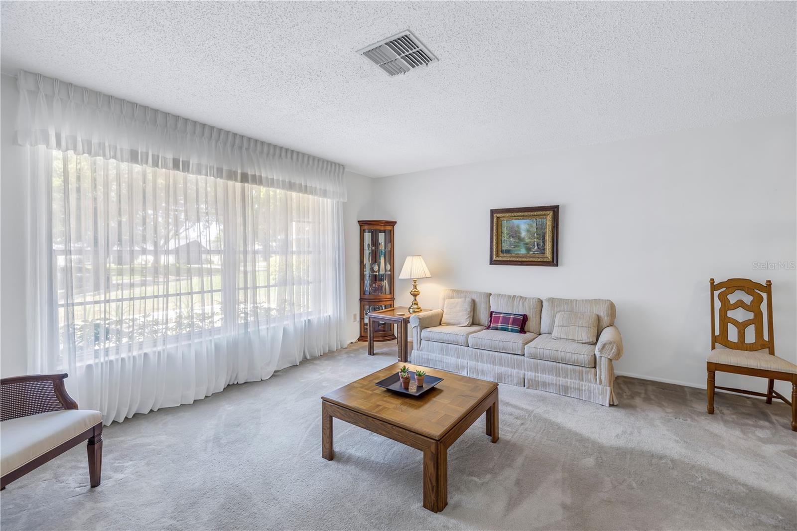 Living Room With Large Window