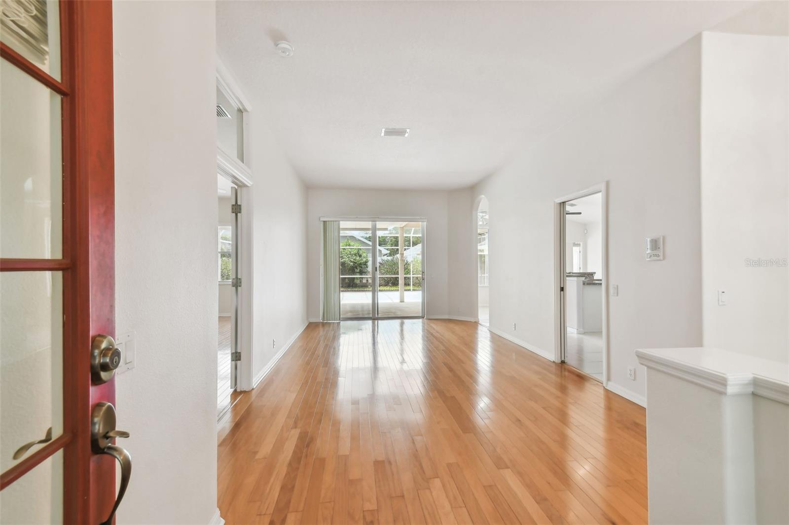 Entrance and Living Room