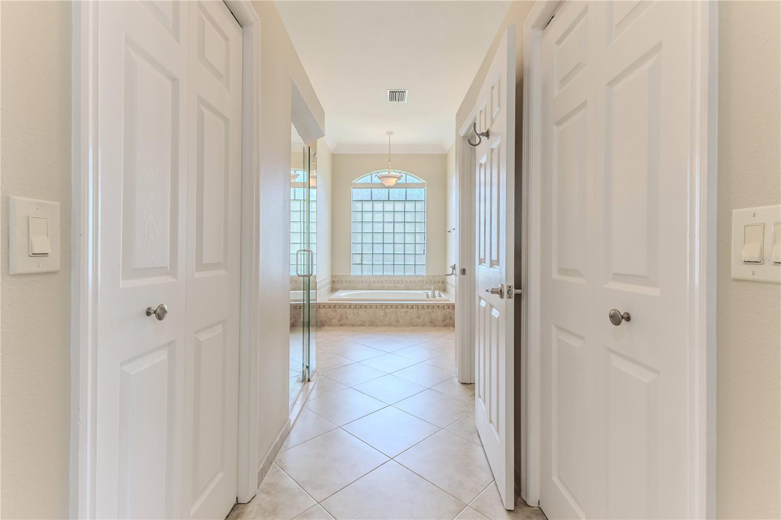 Master Bedroom Suite to Elegant Bathroom