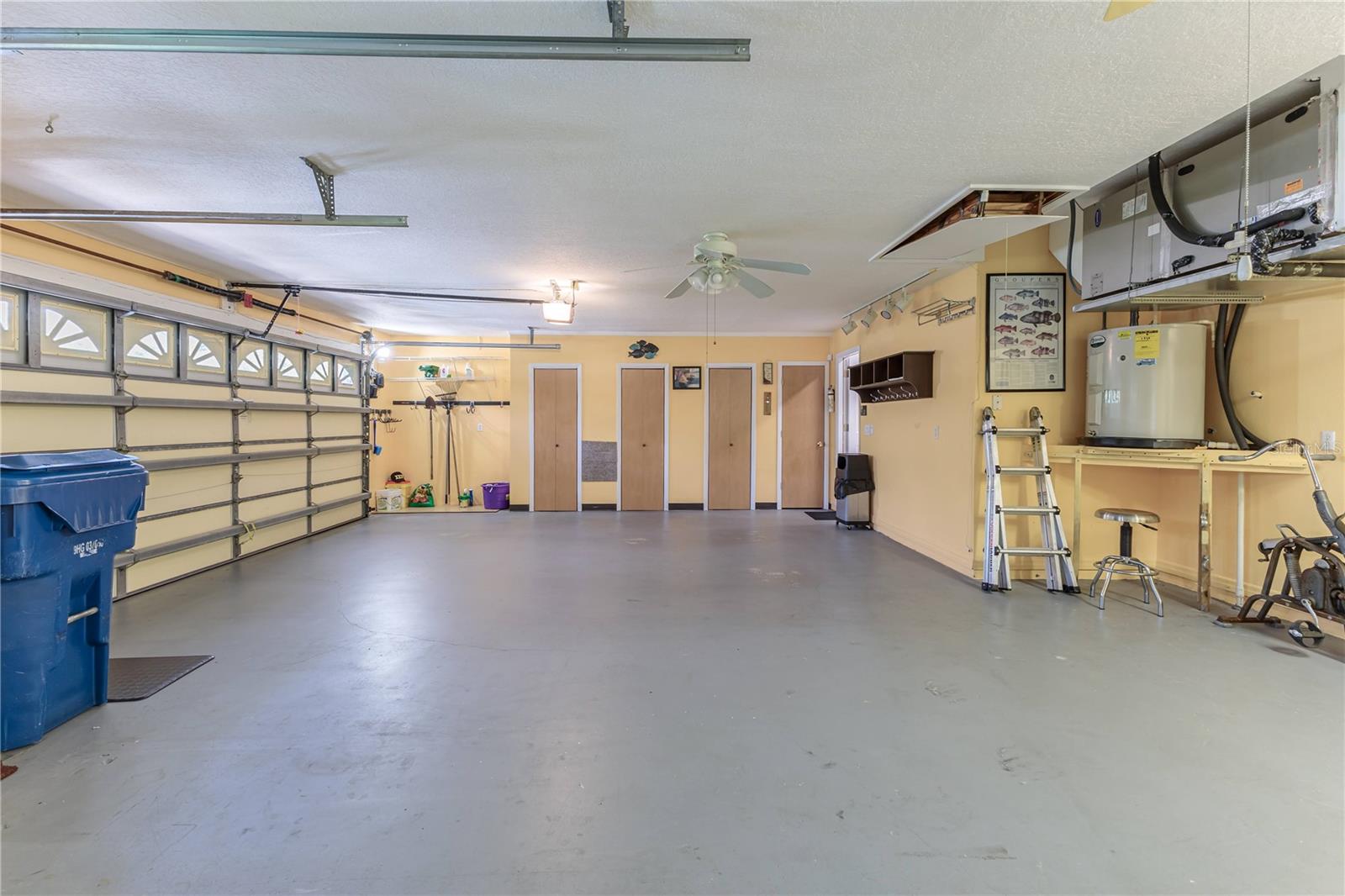 Closets in the Garage