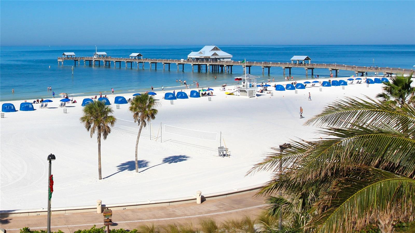 Lifeguard Stations, Fishing on Pier and Beach Walk.