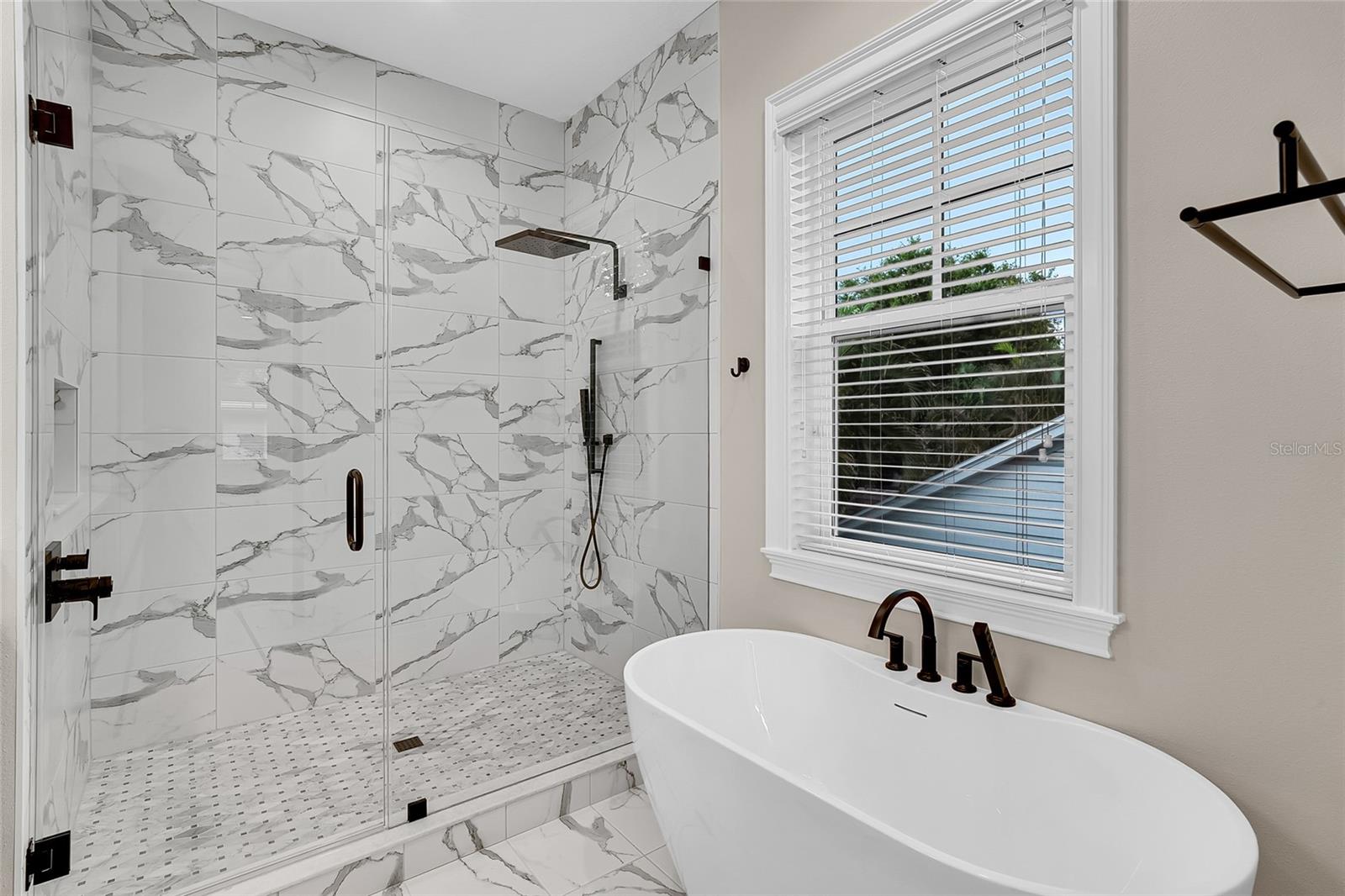 Master Bath Shower and TUB