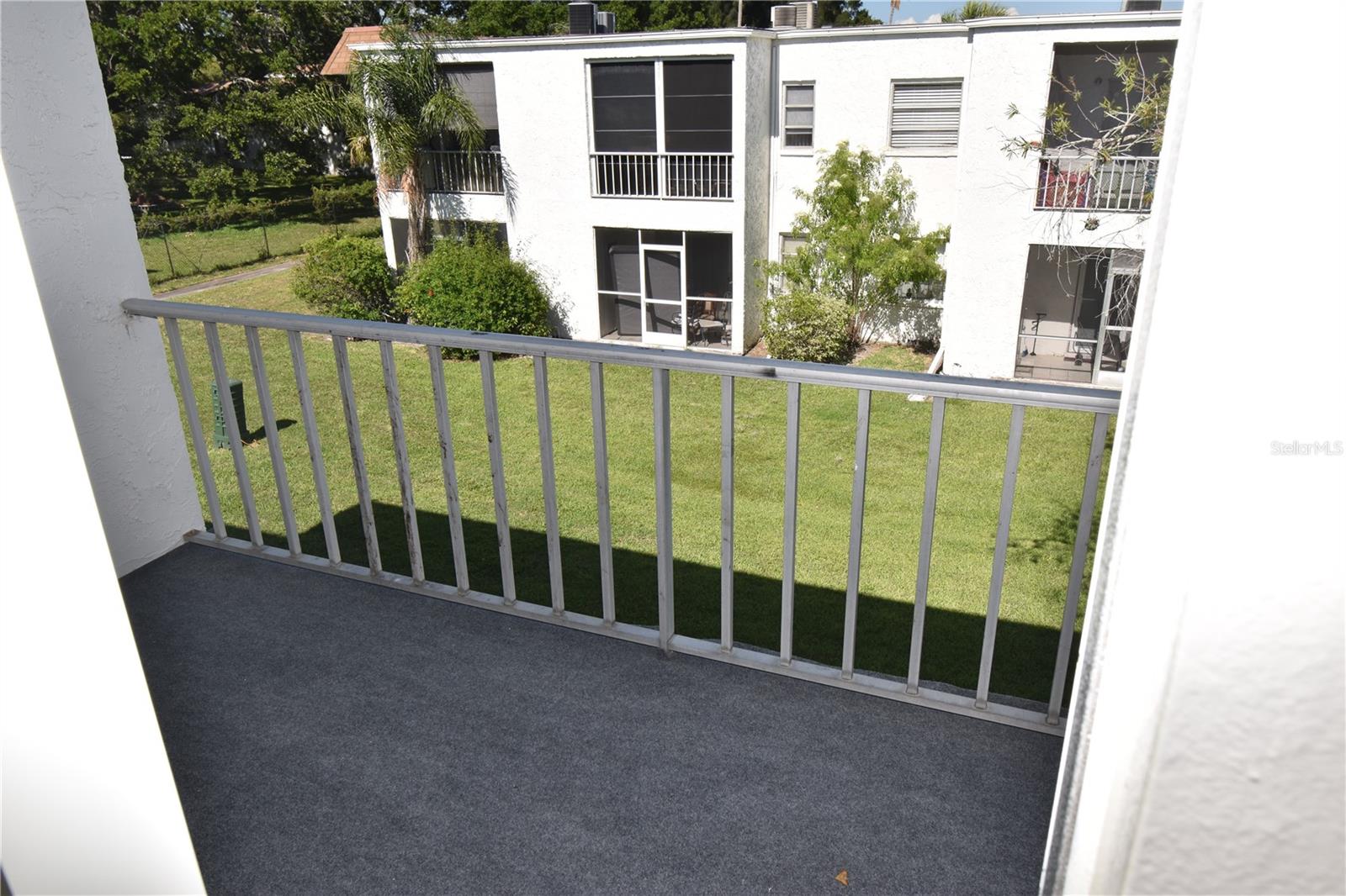 Balcony with view