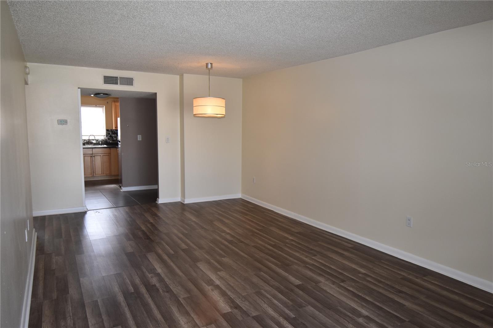 View of the kitchen from Living area