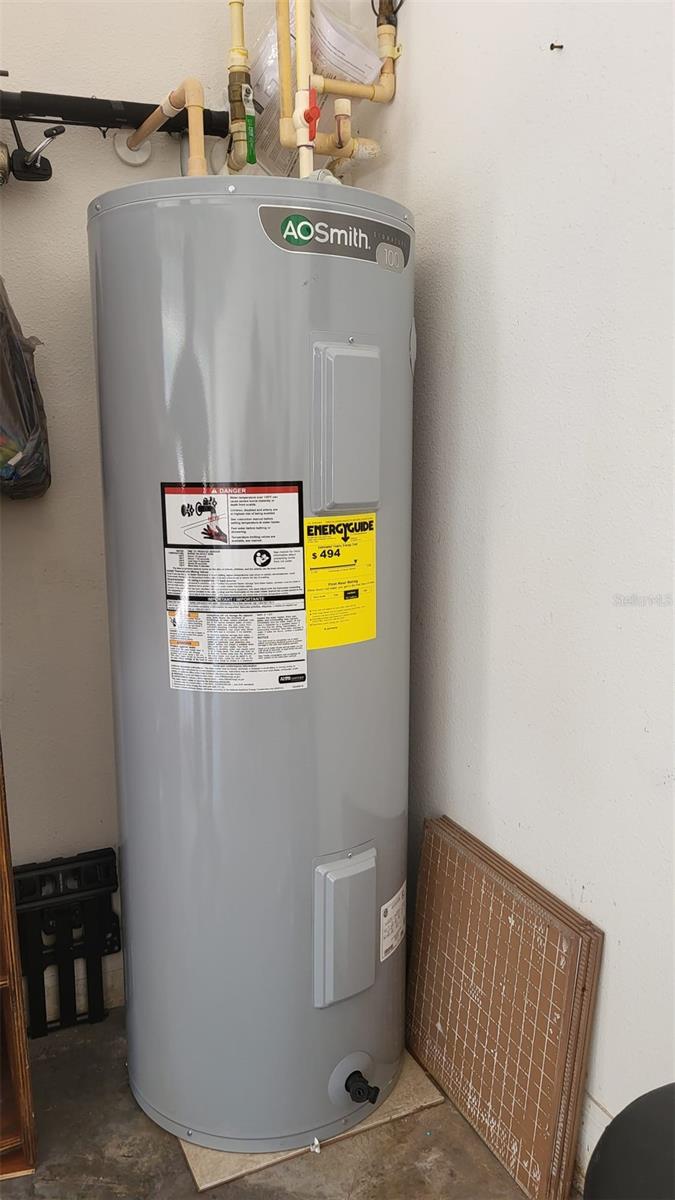 Brand new water heater