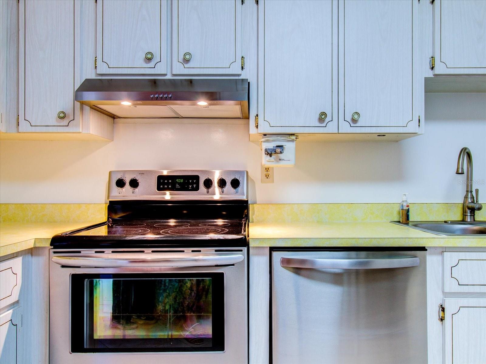 Kitchen with New Dishwasher