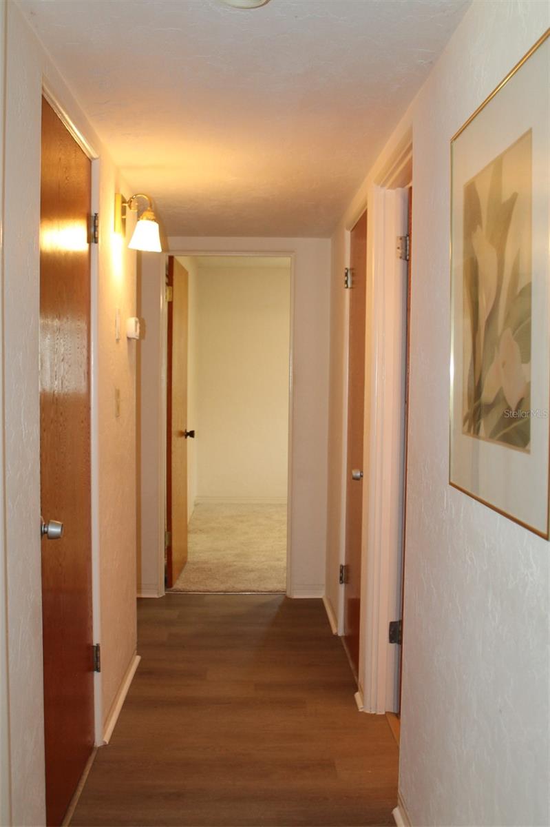 Hallway from Living Rm to Bedrooms