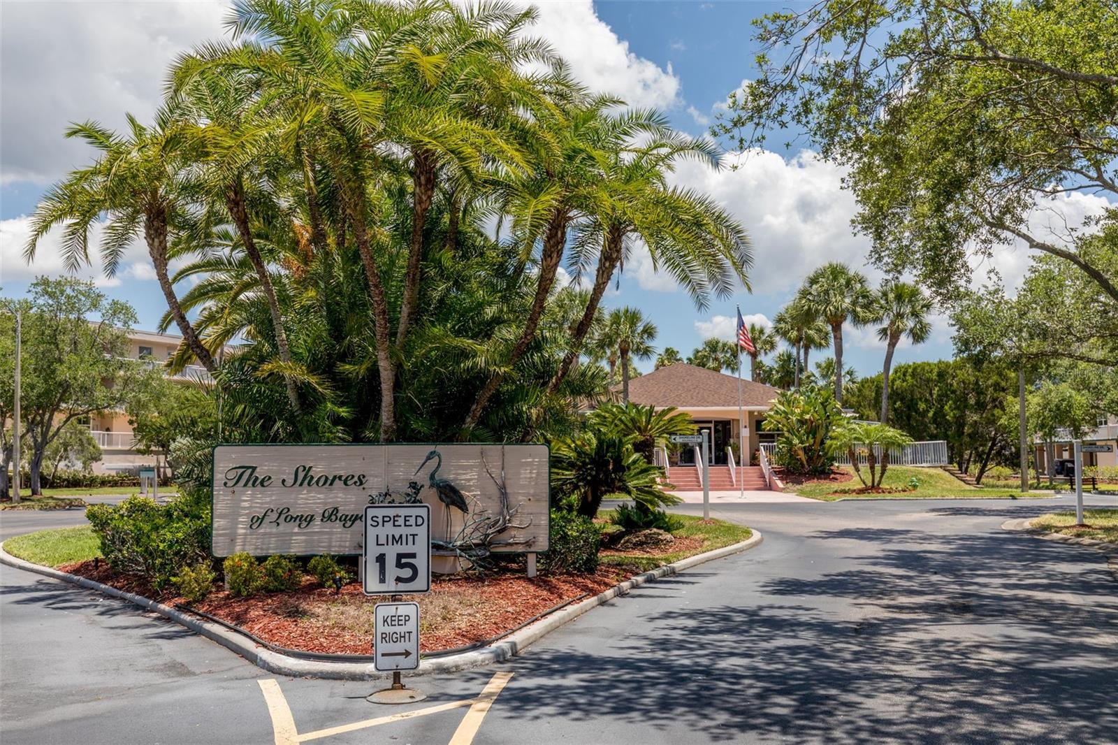 Entrance to the The Shores of Long Bayou