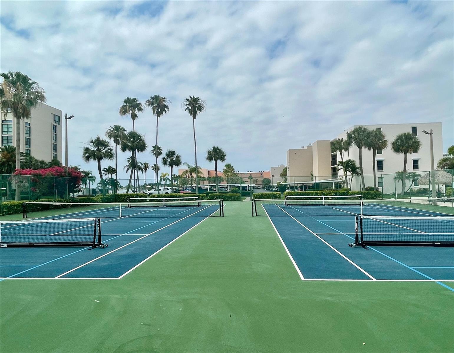 Pickle ball courts