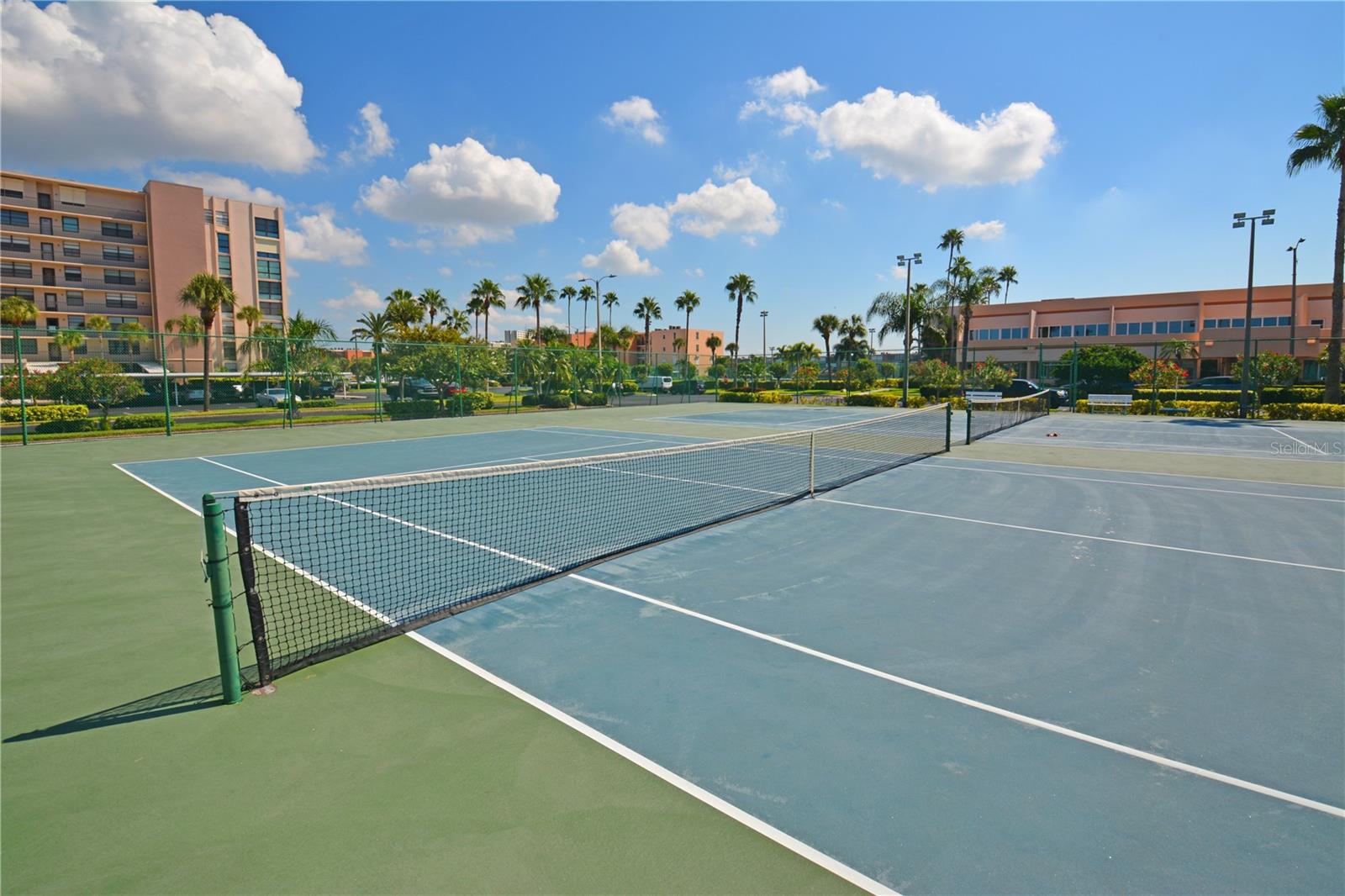 Tennis courts