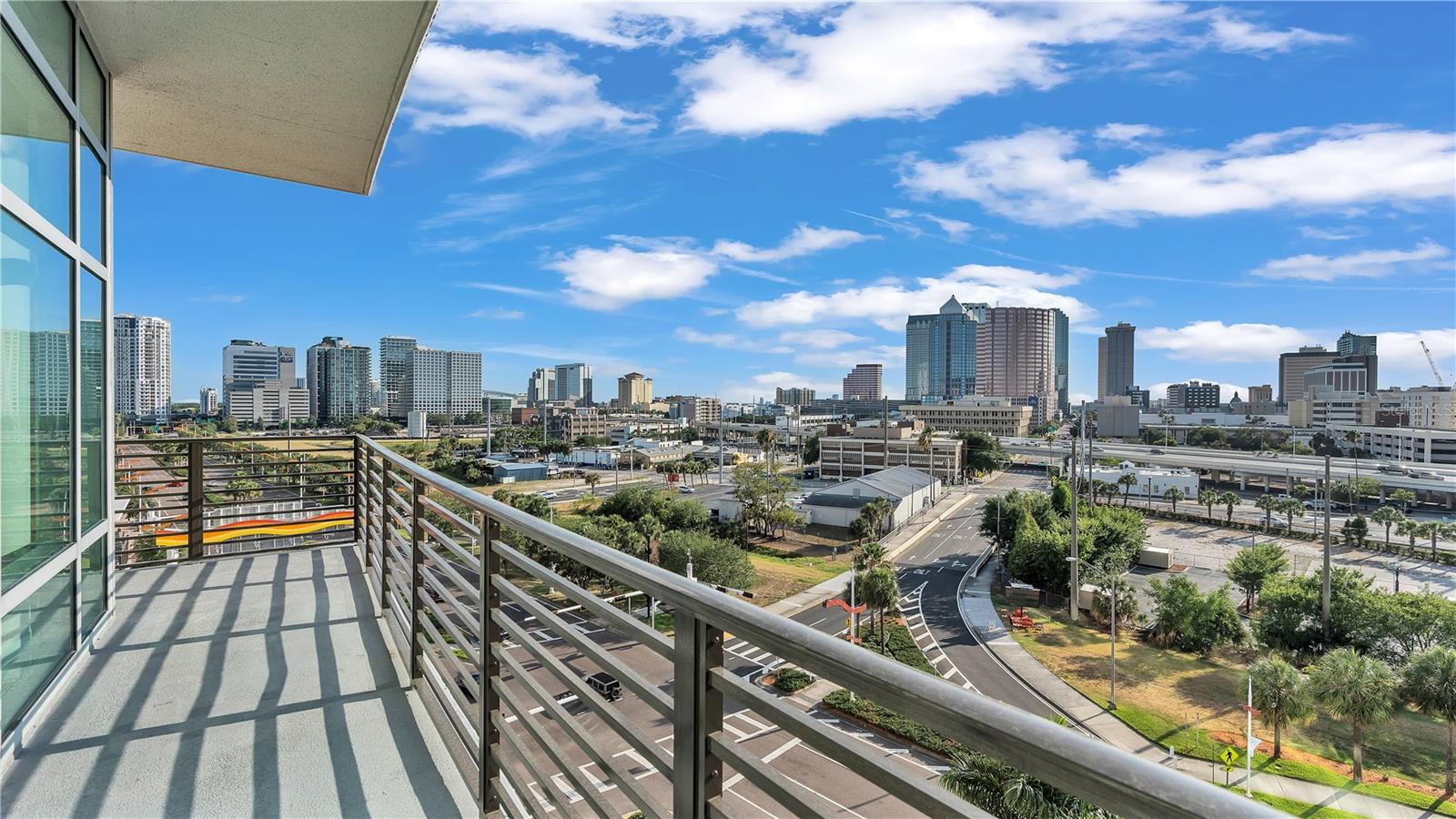 Wrap Around Balcony City View