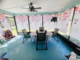 Screened porch