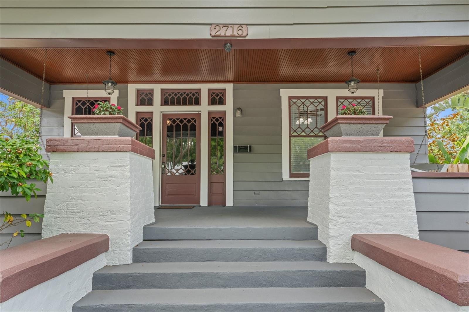 Large front porch